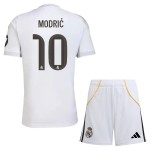 Günstige Fußballtrikots Real Madrid Modrić 10 Kinder Heimtrikot 2025-26 Kurzarm